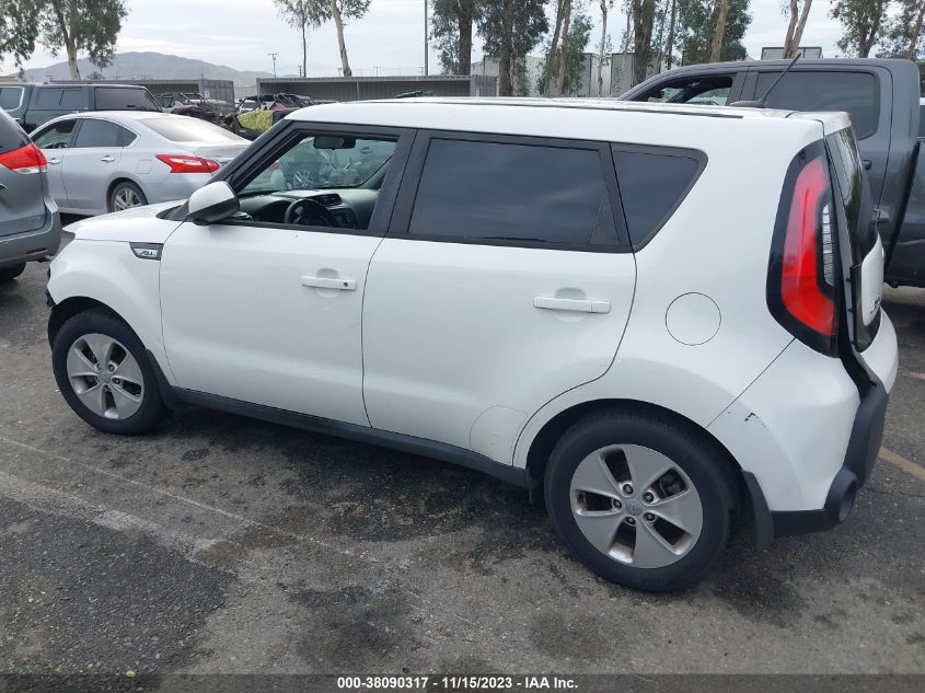 2015 Kia Soul Base VIN: KNDJN2A22F7800705 Lot: 38090317
