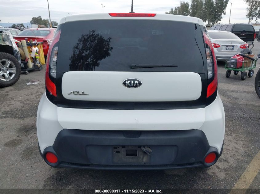 2015 Kia Soul Base VIN: KNDJN2A22F7800705 Lot: 38090317