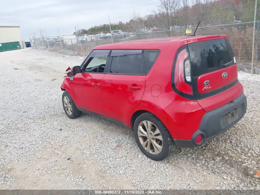 2015 Kia Soul + VIN: KNDJP3A52F7811973 Lot: 38090372