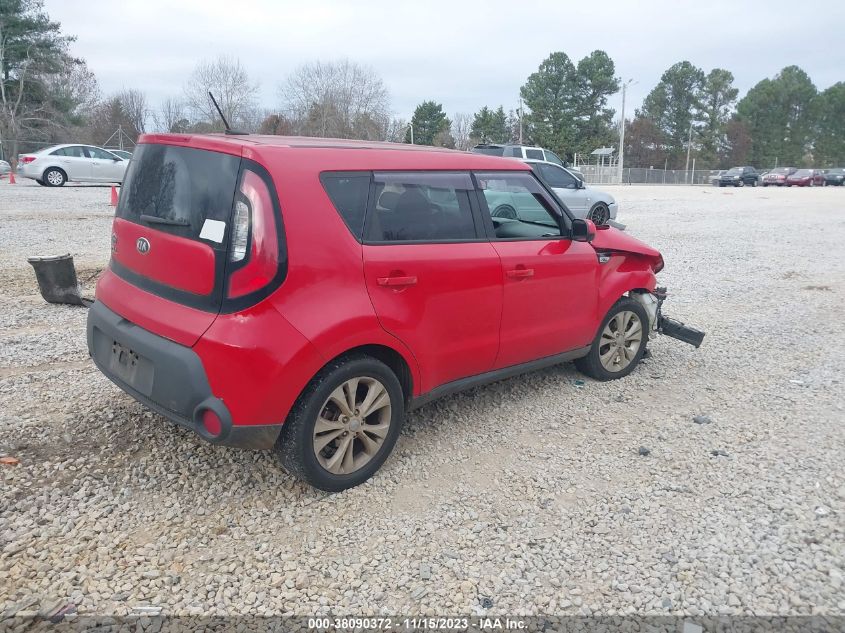 2015 Kia Soul + VIN: KNDJP3A52F7811973 Lot: 38090372