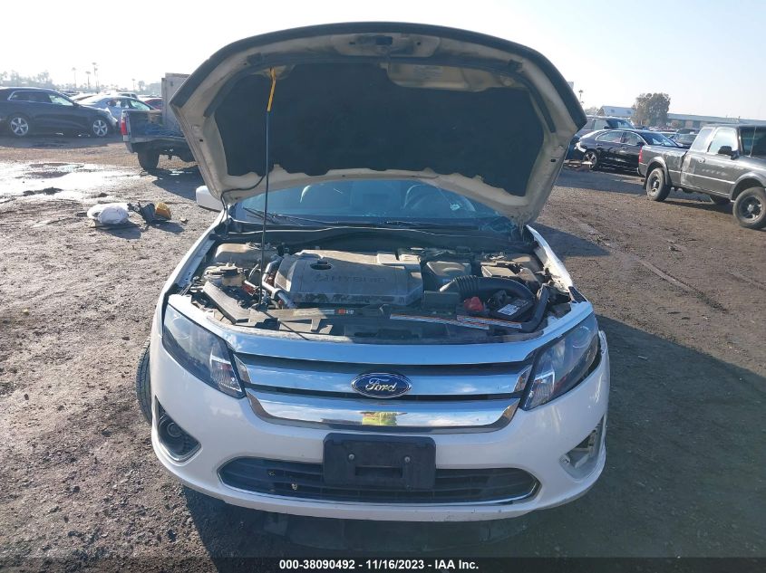 2010 Ford Fusion Hybrid VIN: 3FADP0L38AR185327 Lot: 38090492