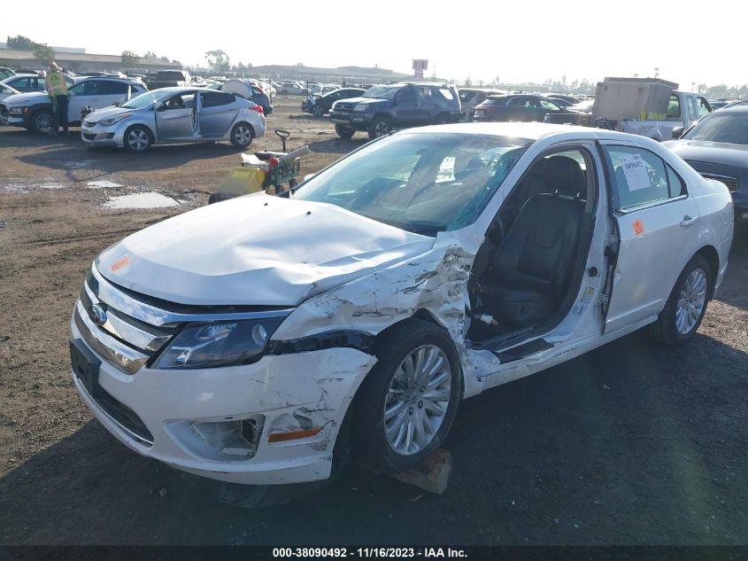 2010 Ford Fusion Hybrid VIN: 3FADP0L38AR185327 Lot: 38090492