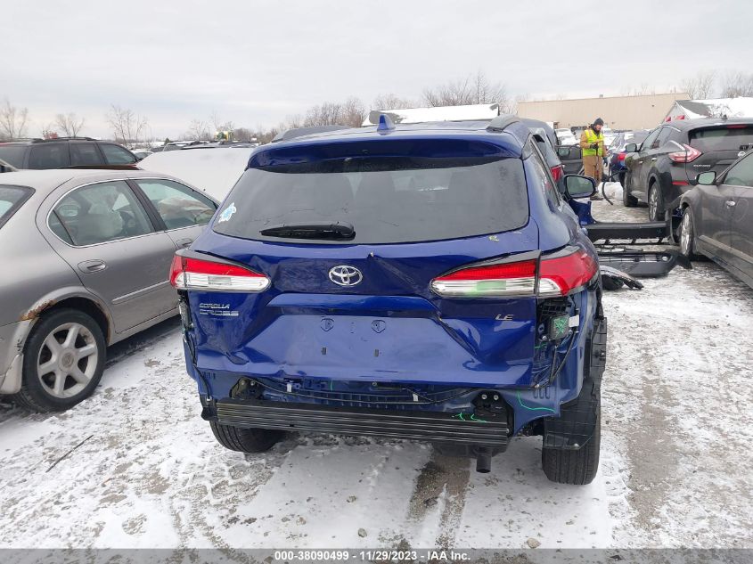 2023 Toyota Corolla Cross Le VIN: 7MUBAAAG4PV053062 Lot: 38090499