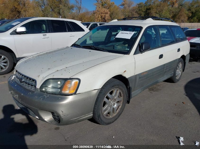 2003 Subaru Legacy Outback VIN: 4S3BH675437617239 Lot: 38090639