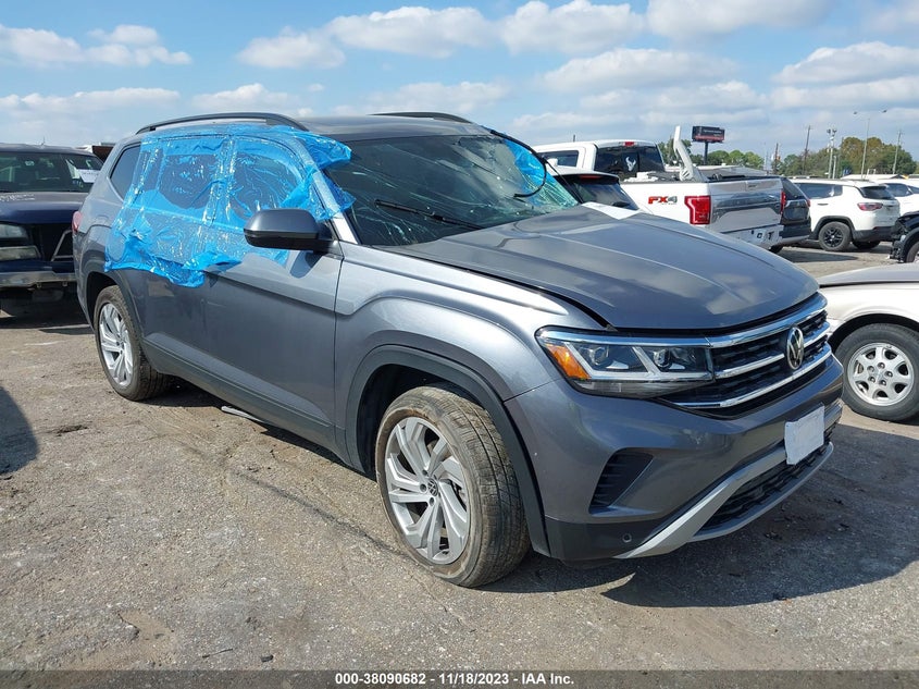 2021 Volkswagen Atlas 3.6L V6 Se W/Technology VIN: 1V2KR2CA0MC606335 Lot: 38090682