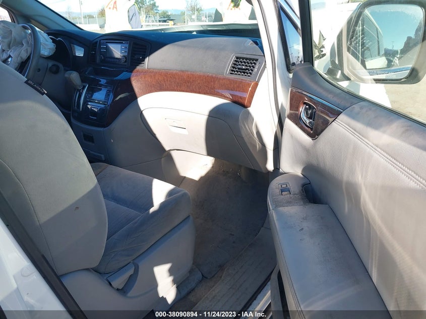 2012 Nissan Quest Sv VIN: JN8AE2KP6C9044035 Lot: 38090894