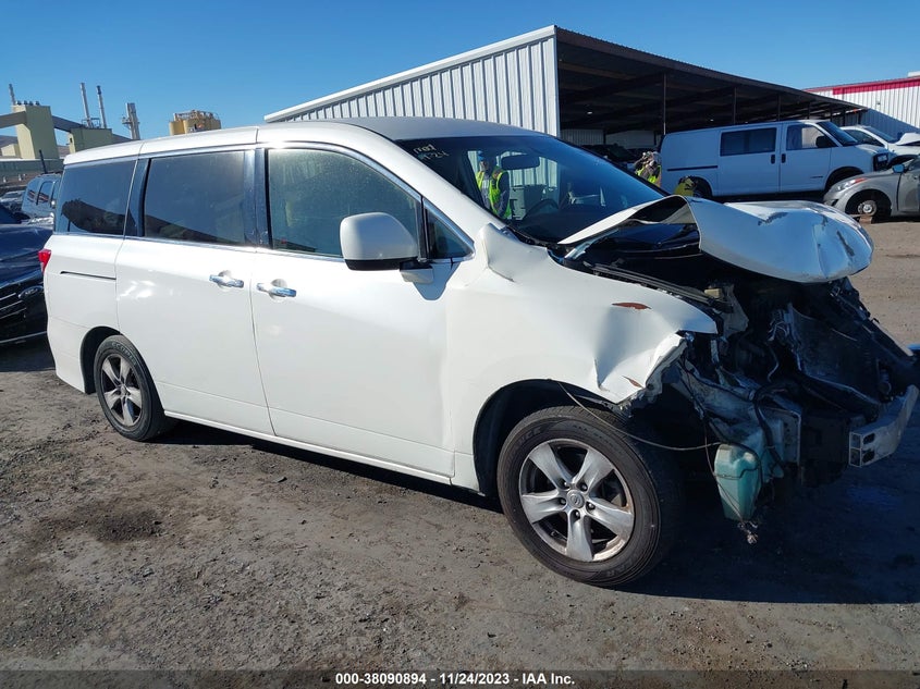 2012 Nissan Quest Sv VIN: JN8AE2KP6C9044035 Lot: 38090894