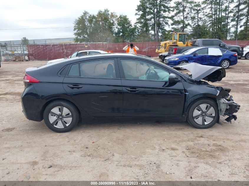 2018 Hyundai Ioniq Hybrid Blue VIN: KMHC65LC6JU102732 Lot: 38090998