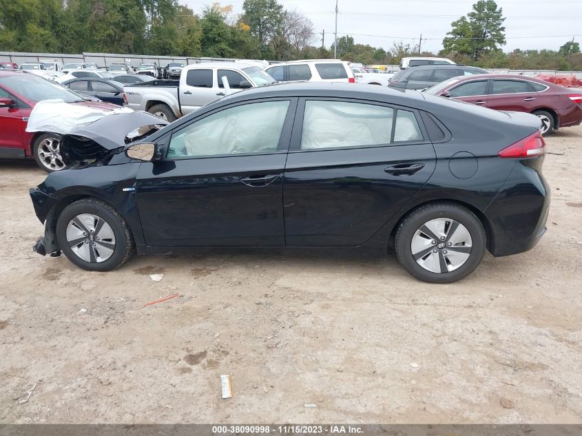 2018 Hyundai Ioniq Hybrid Blue VIN: KMHC65LC6JU102732 Lot: 38090998