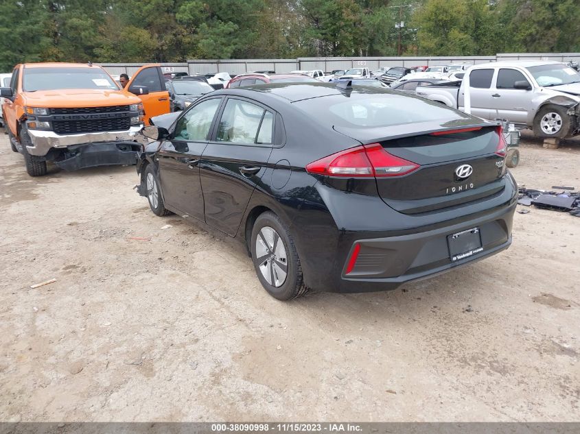 2018 Hyundai Ioniq Hybrid Blue VIN: KMHC65LC6JU102732 Lot: 38090998