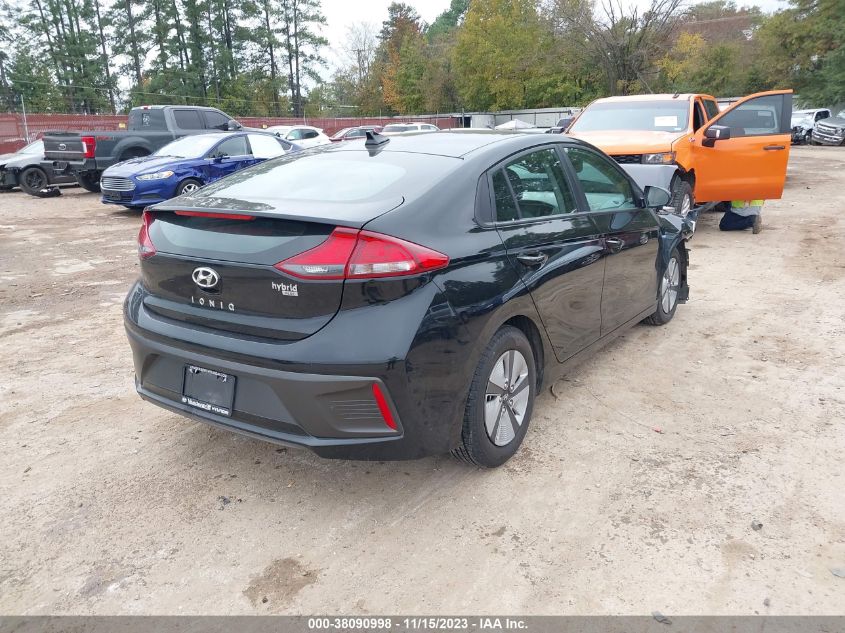 2018 Hyundai Ioniq Hybrid Blue VIN: KMHC65LC6JU102732 Lot: 38090998