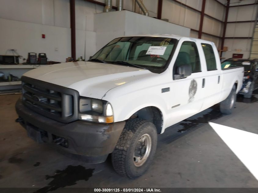 2002 Ford Super Duty F-250 Xlt/Lariat/Xl VIN: 3FTNW21F72MA04694 Lot: 38091125