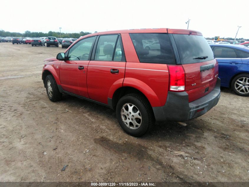 2003 Saturn Vue V6 VIN: 5GZCZ63B63S851004 Lot: 38091220