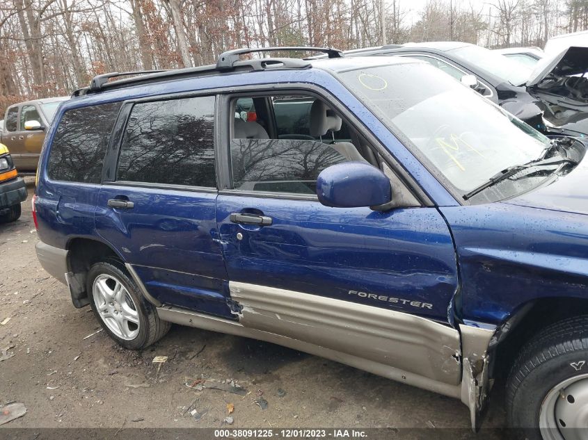 2001 Subaru Forester S VIN: JF1SF65511H750031 Lot: 38091225