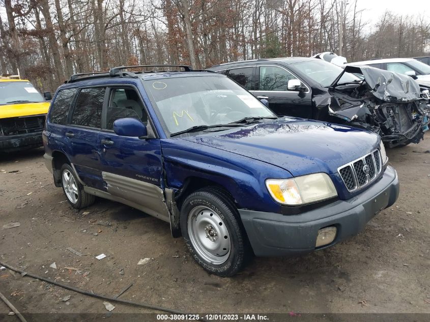 2001 Subaru Forester S VIN: JF1SF65511H750031 Lot: 38091225