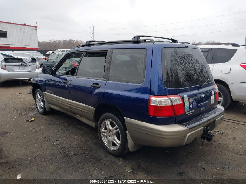 2001 Subaru Forester S VIN: JF1SF65511H750031 Lot: 38091225