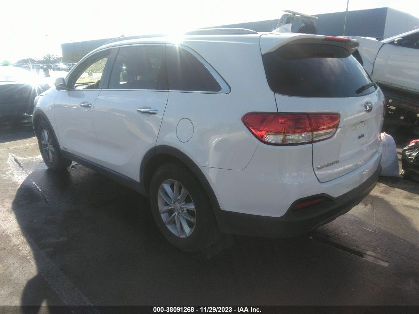 2016 Kia Sorento 2.4L Lx VIN: 5XYPGDA35GG158073 Lot: 38091268