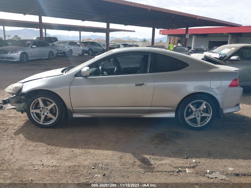 2006 Acura Rsx Type S VIN: JH4DC53056S021763 Lot: 38091280