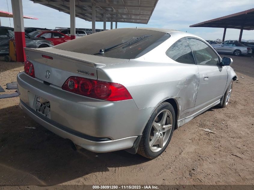 2006 Acura Rsx Type S VIN: JH4DC53056S021763 Lot: 38091280