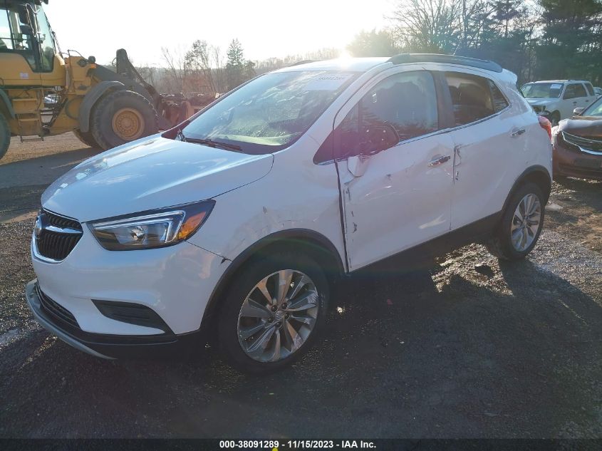 2017 Buick Encore Preferred VIN: KL4CJASB5HB121793 Lot: 38091289