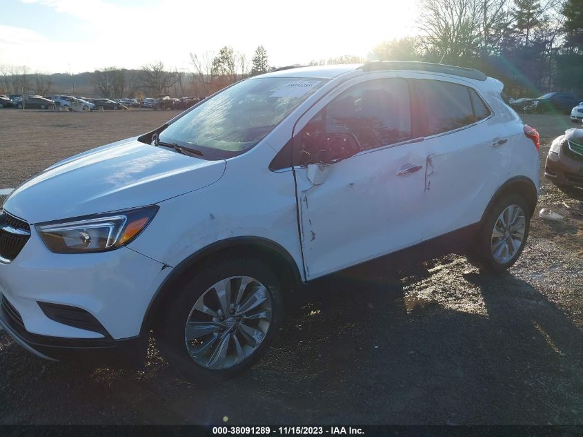 2017 Buick Encore Preferred VIN: KL4CJASB5HB121793 Lot: 38091289