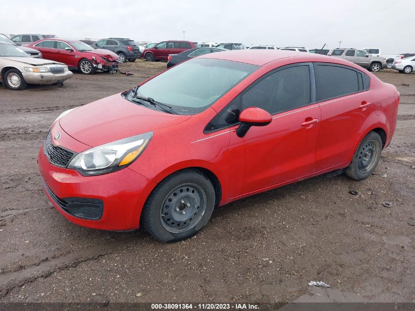 2013 Kia Rio Lx VIN: KNADM4A38D6228494 Lot: 38091364