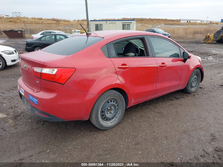 2013 Kia Rio Lx VIN: KNADM4A38D6228494 Lot: 38091364