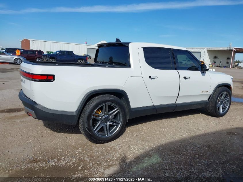 2023 Rivian R1T Adventure Quad-Motor Large Pack VIN: 7FCTGAAAXPN019295 Lot: 38091423