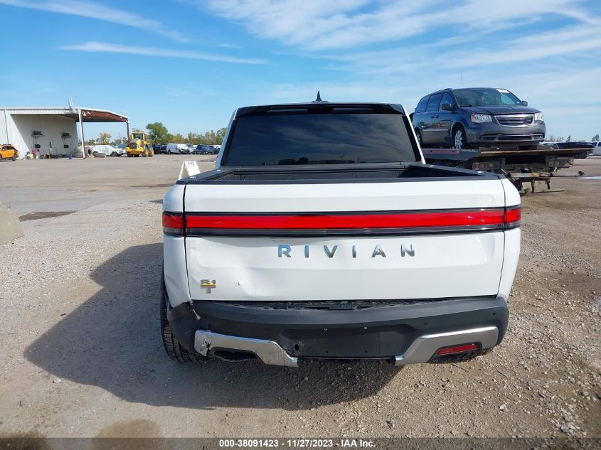 2023 Rivian R1T Adventure Quad-Motor Large Pack VIN: 7FCTGAAAXPN019295 Lot: 38091423