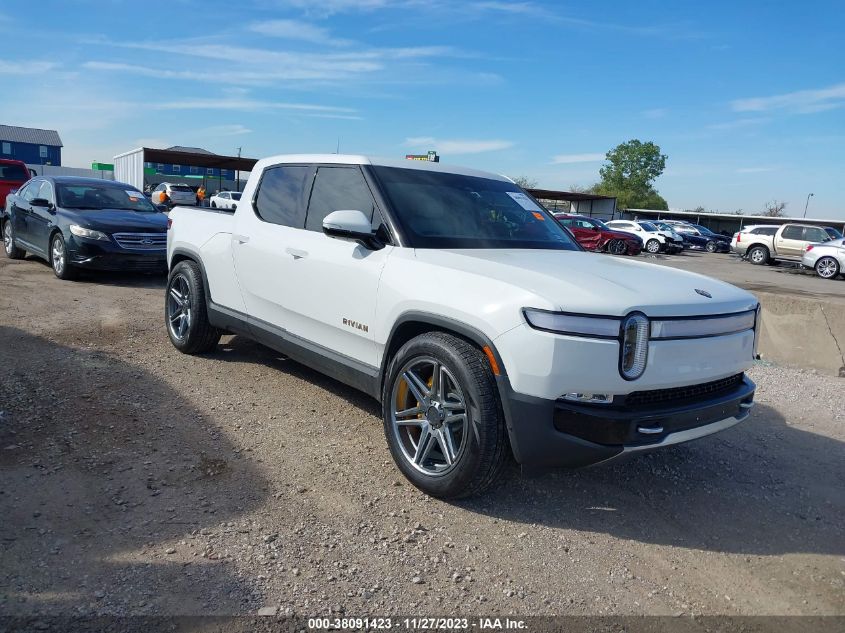 2023 Rivian R1T Adventure Quad-Motor Large Pack VIN: 7FCTGAAAXPN019295 Lot: 38091423