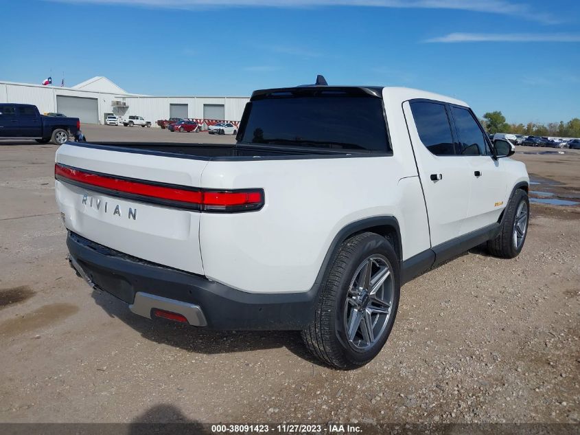 2023 Rivian R1T Adventure Quad-Motor Large Pack VIN: 7FCTGAAAXPN019295 Lot: 38091423