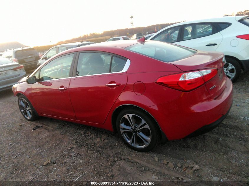 2016 Kia Forte Ex VIN: KNAFZ4A89G5548438 Lot: 38091534