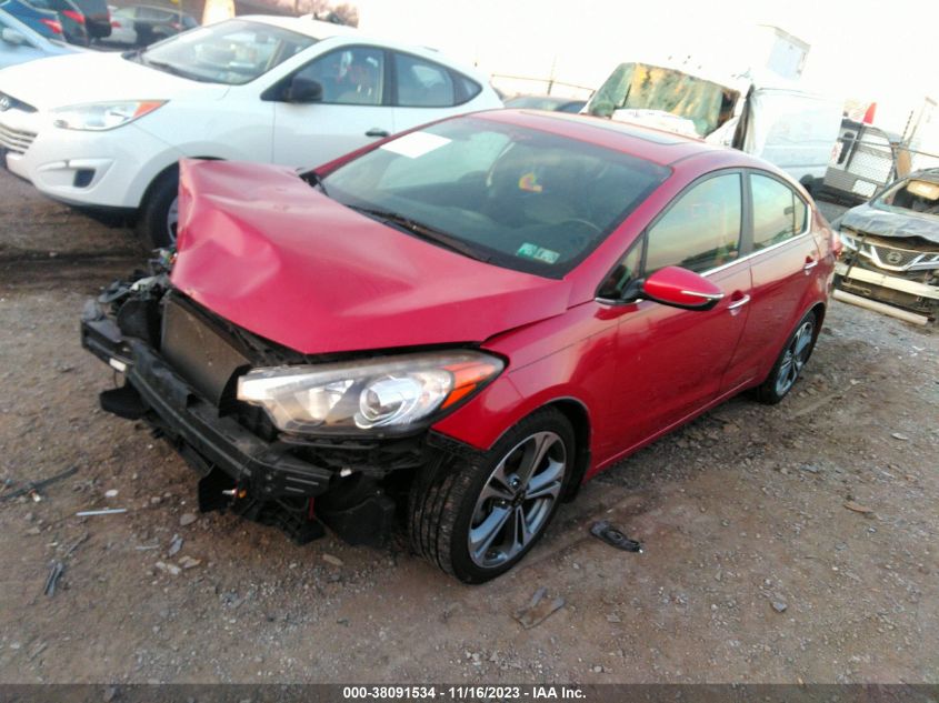 2016 Kia Forte Ex VIN: KNAFZ4A89G5548438 Lot: 38091534