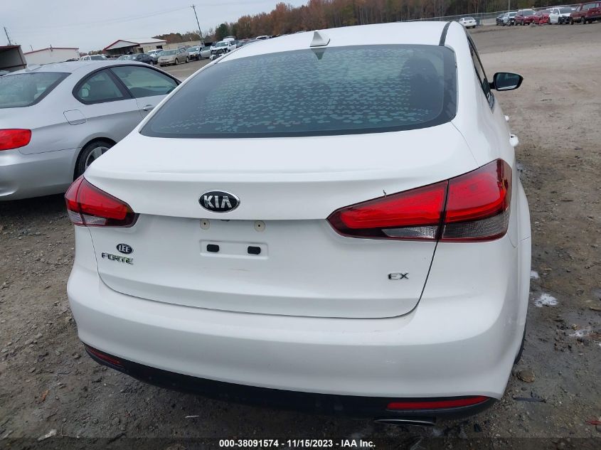 2017 Kia Forte Ex VIN: 3KPFL4A88HE054193 Lot: 38091574