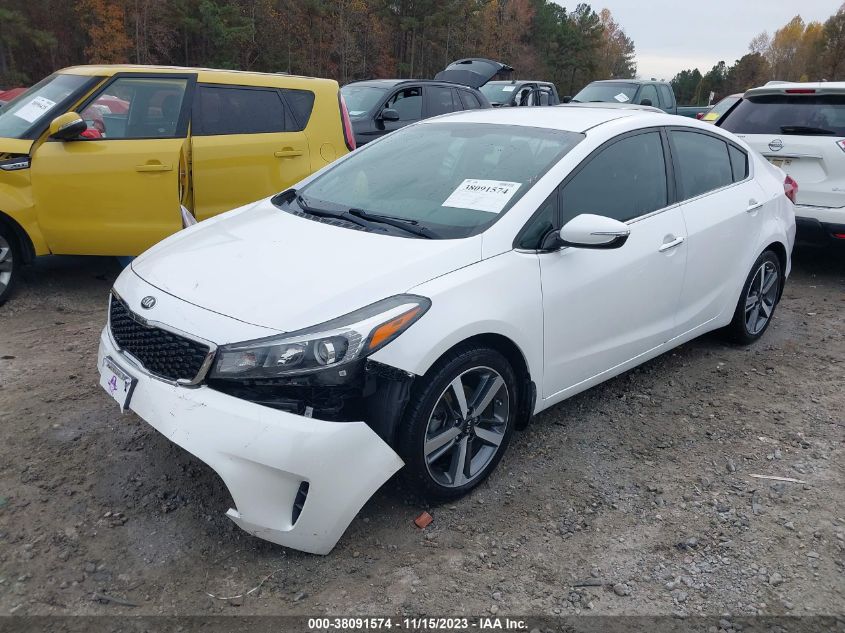 2017 Kia Forte Ex VIN: 3KPFL4A88HE054193 Lot: 38091574