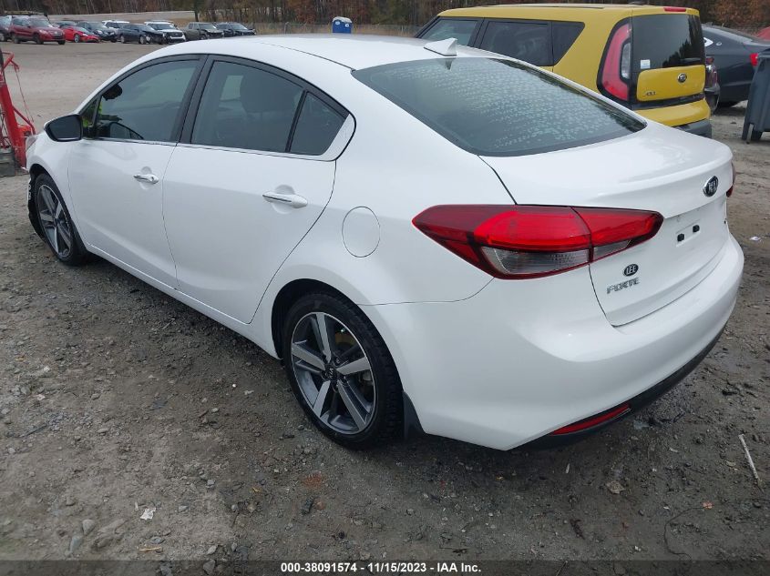 2017 Kia Forte Ex VIN: 3KPFL4A88HE054193 Lot: 38091574