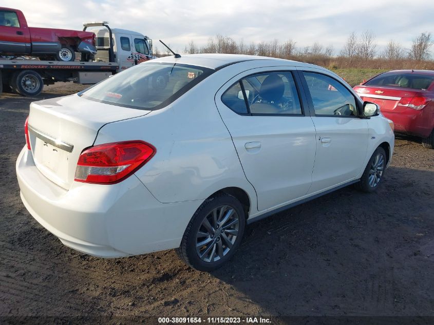 2019 Mitsubishi Mirage G4 Se VIN: ML32F4FJ3KHF16958 Lot: 38091654