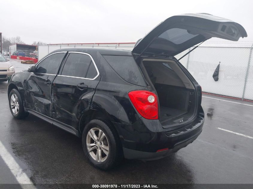 2013 Chevrolet Equinox Ls VIN: 2GNALBEK8D6227815 Lot: 38091978