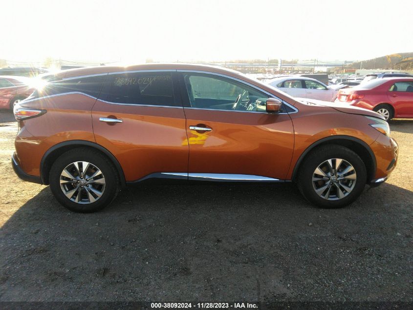 2015 Nissan Murano S VIN: 5N1AZ2MH7FN240773 Lot: 38092024