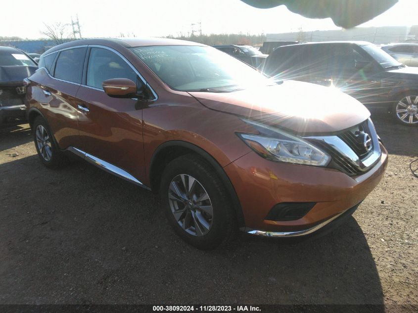 2015 Nissan Murano S VIN: 5N1AZ2MH7FN240773 Lot: 38092024