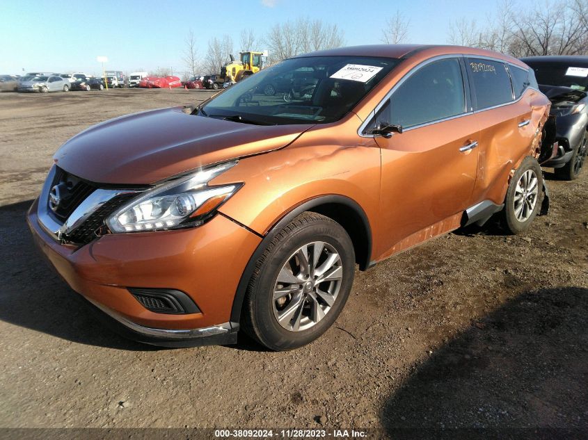 2015 Nissan Murano S VIN: 5N1AZ2MH7FN240773 Lot: 38092024