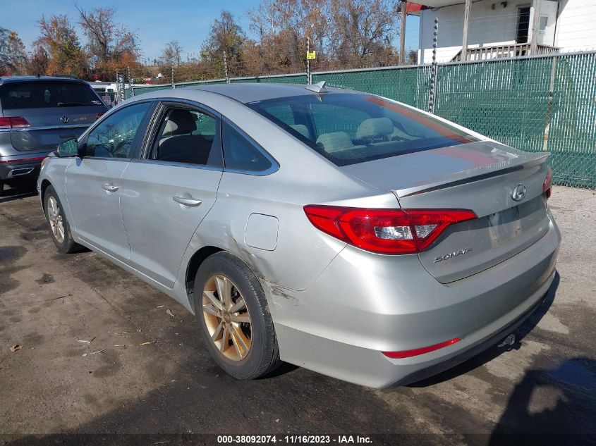 2017 Hyundai Sonata VIN: 5NPE24AF5HH569967 Lot: 38092074