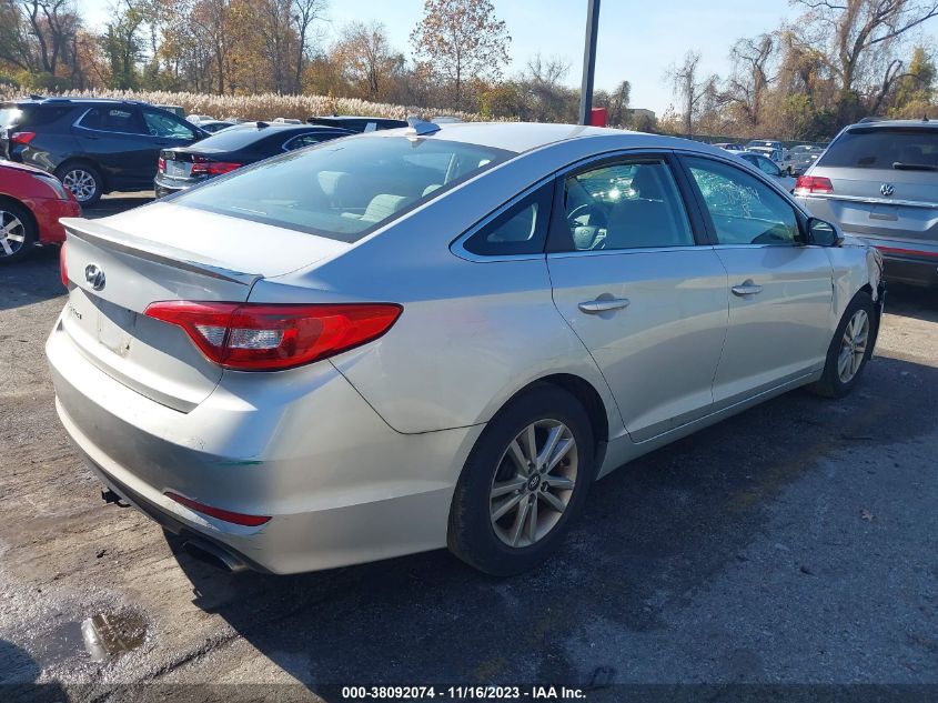 2017 Hyundai Sonata VIN: 5NPE24AF5HH569967 Lot: 38092074