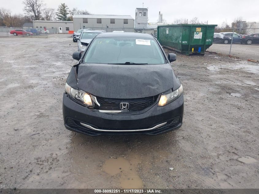 2013 Honda Civic Lx VIN: 19XFB2F51DE003070 Lot: 38092251