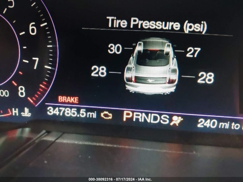 2019 Ford Mustang Gt Premium VIN: 1FATP8FF6K5105835 Lot: 38092316