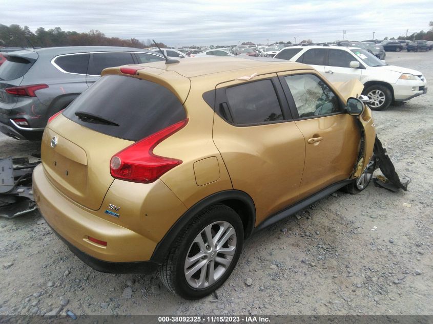 2013 Nissan Juke Sv VIN: JN8AF5MR4DT214314 Lot: 38092325