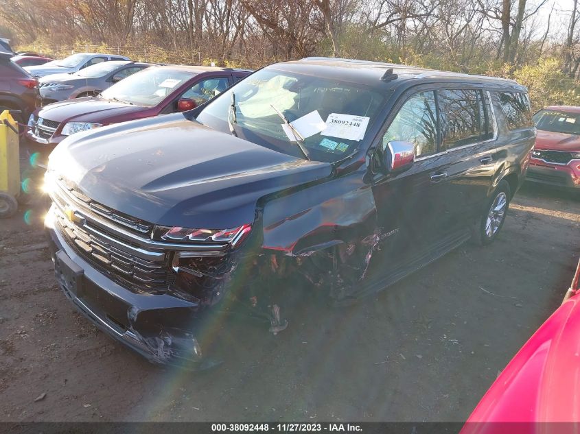 2022 Chevrolet Suburban 4Wd Premier VIN: 1GNSKFKD2NR240327 Lot: 38092448