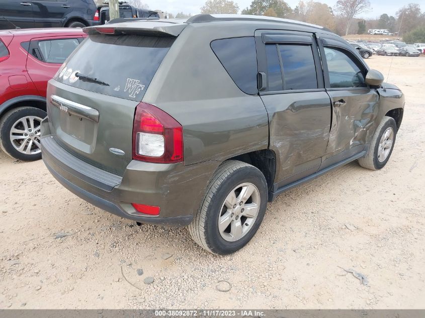 2016 Jeep Compass Latitude VIN: 1C4NJCEB0GD542975 Lot: 38092872