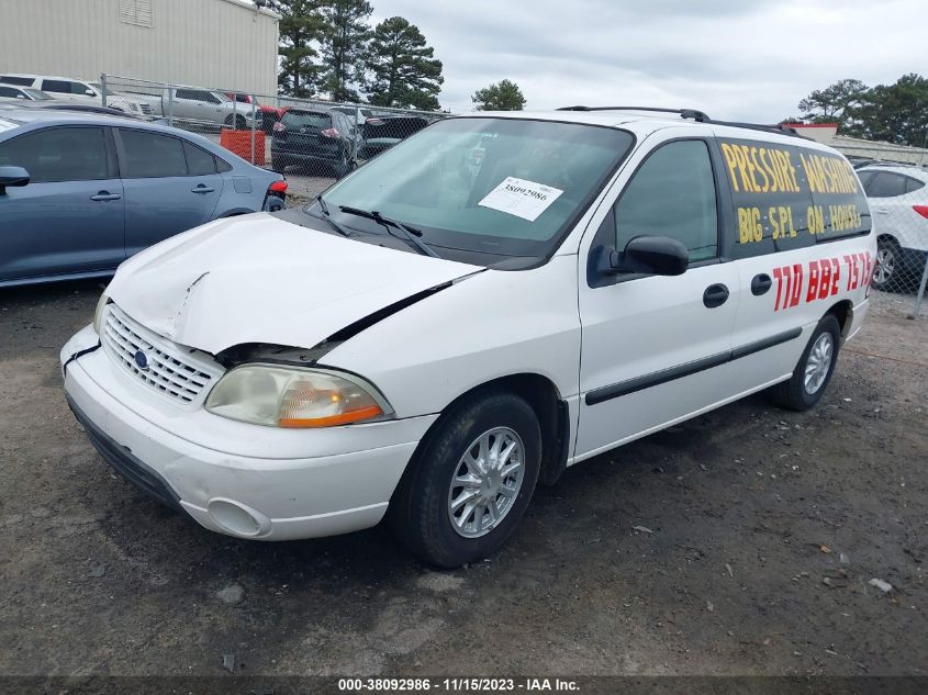 2003 Ford Windstar Lx VIN: 2FMZA51403BA63990 Lot: 38092986