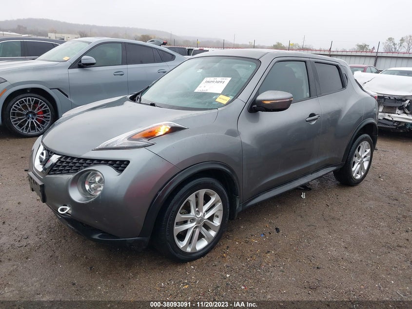 2016 Nissan Juke Nismo/Sl/S/Sv VIN: JN8AF5MR9GT608301 Lot: 38093091